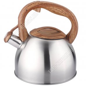 Чайник нерж 2,5л свисток (12) 