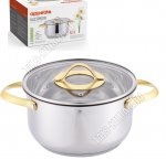 Олимпия Кастрюля 6,2л d24см,ф.цилиндр (6)