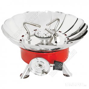 Плита газ.портатив,ТУРИСТИЧ/1конф 1,3кВт (18х18 h14см) регулир.ветрозащ,регулир.пламен,чехол,п/у (12) 