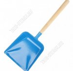 Совок хоз-ый метал.(18х19см) дер.ручка 38см (10)