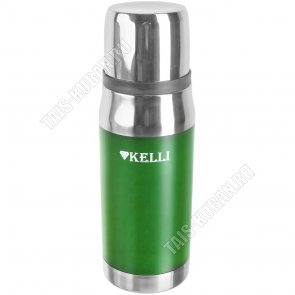 Термос 1,0л,зеленый (24) 