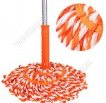 Швабра (отжимная) МОП микрофиб.длин.ворс L21см 