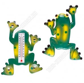 Термометр уличный для окон, на липучке 4шт (L23,5х17,5см) 