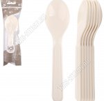 Набор .Ложка 6шт бежевый (20)