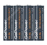 Батарейка GoPower Extra Heavy Duty R6-4шт,спайка (60)