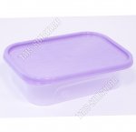 Контейнер сиреневый/прозр, прямоуг 0,3л (36)
