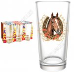 .Лошадь и подкова (стекло) Стакан набор 6шт 230мл (4)