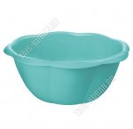 Миска ф./цветок голуб 4л (d28 h12см) (40)