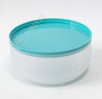 Контейнер бирюза крыш, кругл 1,2л (d16 h7.5см) (59) 