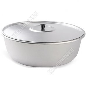 Таз 10л d36см с крышкой (6) 