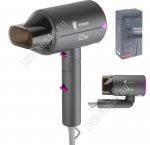 Фен 2000Вт 3 температурных режима, графит/розовый (12)