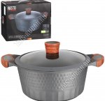 Capella Кастрюля 4,6л d24см,графит матовый (6)