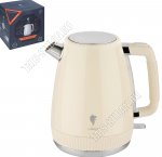 Чайник нерж.1,7л 2200Вт, бежевый (6) 