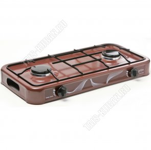 Плита газовая 2 конфорки, 53,5х28см (12) 
