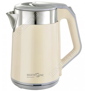 Чайник пластик+нерж. 2,3л 1800Вт диск,2-ые стенки (внутр.нерж.сталь) (12) 