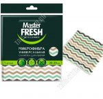Салфетка микрофиб.(30х30см) зиг-заг (30)