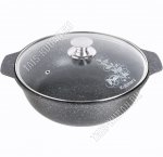 Черный Жаровня 4,0л d26 h11см (4)