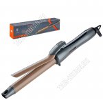 Эл.щипцы д/завивки локонов, керам. 60Вт d25мм, 13 t реж. ,корич/черный (24)