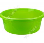 Таз кругл 6л зеленый (d29 h13,3см) (20)