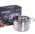 Argento Кастрюля 3,4л d20см,ф.цилиндр (4)