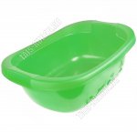 Таз 15л овал, салат (46х35 h18см) с морск.орнам.(10)