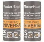 Master House Запасной блок 25слоёв,липкий, н-р 2шт L10см d внутр.3,7см (24)