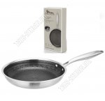 Diamond (нерж с а/п) Сковорода d28см, конусный борт h5,5см (6)