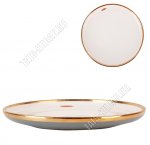 Тарелка Royal line/Серый плоская d25,5см (4)