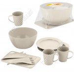 Набор д/пикника 3 перс. 14пр, латте 