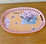 Поднос овал.(34х24 h4см) 