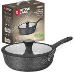 Сковорода 4,3л d28см,прямой борт h7,5см (6)