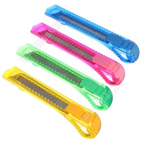 Нож канцелярский L15,5х3см (12) 