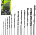 Сверло по металлу набор 13шт (1,5-6,5мм), цилиндрический хвостовик, пластиковый кейс(20) 