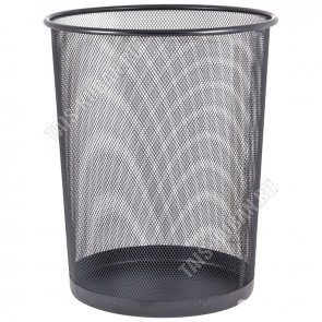 Корзина д/бумаг (металл/сетка) 17,7л (d29 h35см) (12) 
