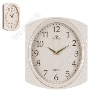 Часы (пластик/металл) прямоугольные (28х32см) 