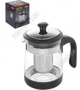 Чайник заварочный (стекло+пластик) 