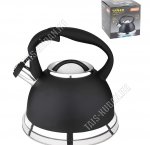 Чайник нерж 3,5л черный матовый (12)