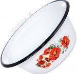 Маки мечта бел Миска 0,8л d16,5см (24)