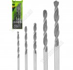Сверло по металлу набор 5шт (4-10мм), цилиндрический хвостовик, пластиковый кейс(20) 
