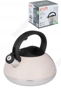 Чайник нерж 3,0л кремовый (12) 