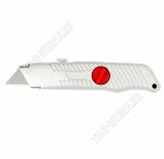 Нож 18мм выд.трапец.лезвие мет.корпус 