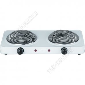 Плита эл. 2конф,ТЭН d13см 2*1000Вт,43х20см (6) 