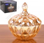 Медовый Конфетница с крышкой 0,7л d16,5 h20см, п/у (12)