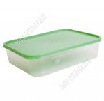 Контейнер оливковый/прозр, прямоуг 1,2л (40)