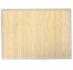 Салфетка прям (30х40см) из бамбука, цв.соломенный (12)