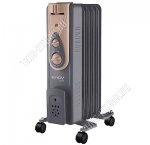 Обогреватель Engy LOFT маслян. 5секций, 1000Вт,3реж,защ.от перегрев,регул.мощ.,черн (1)