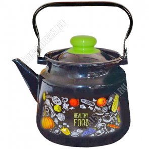 Полезная еда/Healthy food Чайник черный 3,5л (4) 