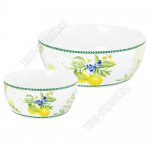 Салатники Лимоны 2шт d14/20см d0,6/1,7л