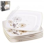 Одуванчики Тарелка набор 6шт плоская 20х20см (8)