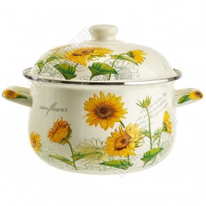 Подсолнухи Кастрюля 5,0л d24см (6) 